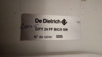 Plinska peč DeDIetrich
