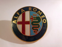Alfa Romeo original znak, logo, 2400-51016, Bomisa Milano