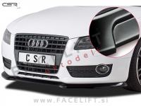 Audi A5 / 8F 8T (07-11) / podaljšek sprednjega odbijača / črni (mat)