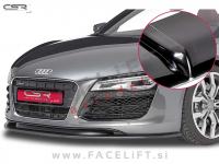 Audi R8 / 42 (07-15) / podaljšek sprednjega odbijača / črni (sijaj)
