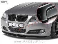 BMW 3 / E90 E91 LCI (08-12) / podaljšek sprednjega odbijača / črni mat
