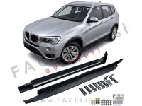 Bočne stopnice črne BMW X3 F25 10-17