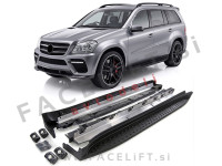 Bočne stopnice črne Mercedes GL X164 06-12