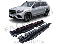 Bočne stopnice črne Mercedes GLS X167 19-