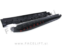 Bočne stopnice črne Mercedes ML W166 11-15