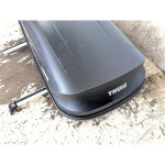 BOX BAULE CONTENITORE DA TETTO THULE CON BARRE TETTO TRASVERSALI RICAM