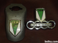 ZNAK SPREDNJI za AVTO DKW union IN SPREDNJI za MOTORNO KOLO DKW 350