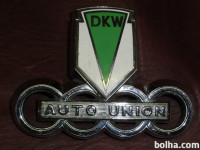 ZNAK SPREDNJI za AVTO DKW union IN SPREDNJI za MOTORNO KOLO DKW 350
