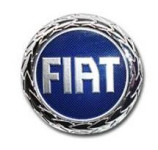 Emblem/znak (sprednji) Fiat Sedici 06-, modri