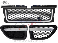 Land Rover Range Sport LS 06-09 maska in bočne mreže Black Edition