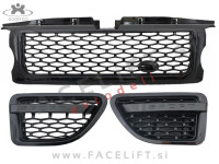 Land Rover Range Sport LS 06-09 maska in bočne mreže Black Edition