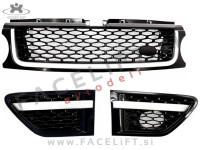 Land Rover Range Sport LS 09-13 maska in bočne mreže Black Edition