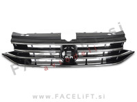 Maska črna kromirana VW Tiguan 20-24