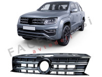 Maska črna z kromiranimi letvami VW Amarok 10-23