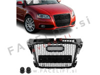 Maska RS izgled črna sijaj Audi A3 8P 8PA 08-12