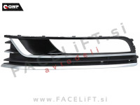 Mreža sprednjega odbijača Highline leva VW Passat B7 10-14