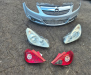 opel corsa 2008 žaromet zadaj zadnje luči levo desno luč original