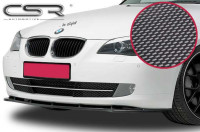Podaljšek odbijača - splitter spredaj BMW 5 E60 / E61 07-10 KARBON
