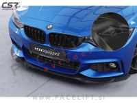 Podaljšek spred. odbijača karbon sijaj BMW 4 F32 F33 F36 M-Pack 13-20