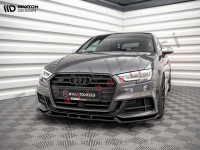 Podaljšek spred. odbijača V.1 črni sijaj Audi A3 S3 S line 8V 16-20