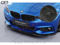 Podaljšek sprednje. odbijača karbon mat BMW 4 F32 F33 F36 M-Pack 13-20