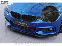 Podaljšek sprednjega odbijača črnisijaj BMW 4 F32 F33 F36 M-Pack 13-20