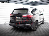 Podaljšek zadnjega odbijača črni sijaj BMW X5 G05 M-Pack 18-23