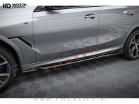 Podaljški pragov črni sijaj V.2 BMW X6 G06 M-Pack 23-