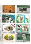 Japonske telefonske kartice z motivom psa
