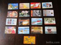 Telefonske kartice, Francoska Polinezija, Tahiti, 17 kartic