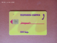 Telekartica, 100 imp.
