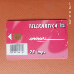Telekartica, 25 imp., vesel božič in srečno novo leto