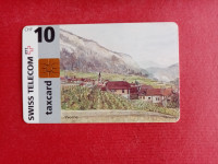 Telekartica.Taxcard.10 CHF Swiss telecom ptt.Švica.Yvorne