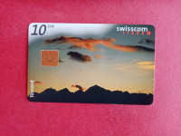 Telekartica.Taxcard.10 CHF Swisscom.Lucendro.Jean Odermatt.Švica