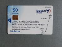 Telekartica,Telekom Slovenije.Hladno