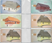 TELEKARTICE SLOVENIJA - SERIJA STARE HIŠE - 300 imp. / 6. kosov