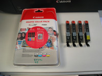 Originalno zapakirane kartuše Canon CLI-551 XL, 3 x črna, 1 x rumena