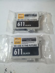 2x 611 black nove kartuše