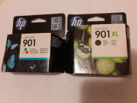 HP 901 črna in barvna kartuša