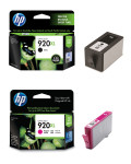 HP 920XL originalni kartuši black & magenta - NERABLJENI - 50% ceneje