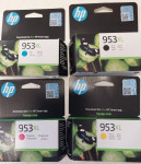 HP črnilo 953 xl vse barve še 2 leti rok uporabe