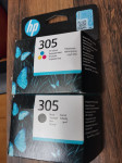 Kartuši HP 305 - barvna in črna