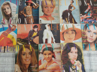 STARE REVIJE ONA,REVIJE ELLE V SLOVENŠČINI,KROJI,LETNIK 1969 IN 1970