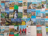 STARI TURISTIČNI PROSPEKTI 9 ,BROŠURE,KARTE,KOMPAS,KATALOGI,PROSPEKTI