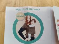 Trak za nošenje dojenčka Baby Wrap