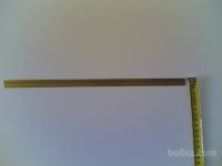 Medeninast profil za obrobljenje ploscic