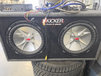 Woofer Kicker livin' loud 12" + ojačevalec DLS CA10