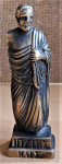 antična skulptura v bronu - miniaturni Zevs