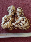 Antik kip- Jožef in Marija z jezusom- 1.4kg