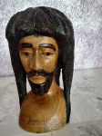 Bob Marley, vgraviran na leseno ploščo